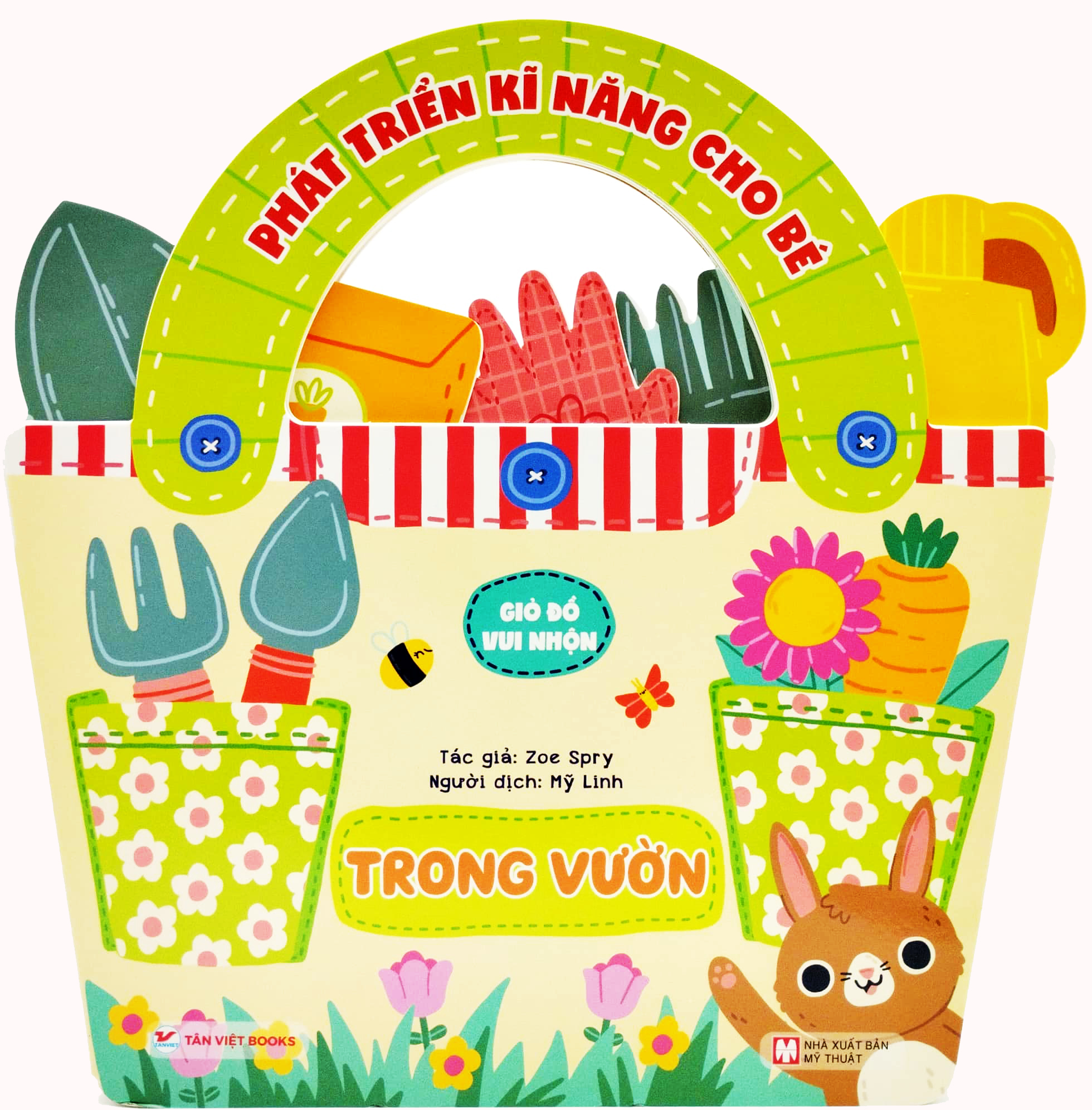 phát triển kĩ năng cho bé - giỏ đồ vui nhộn - trong vườn - Ảnh 2