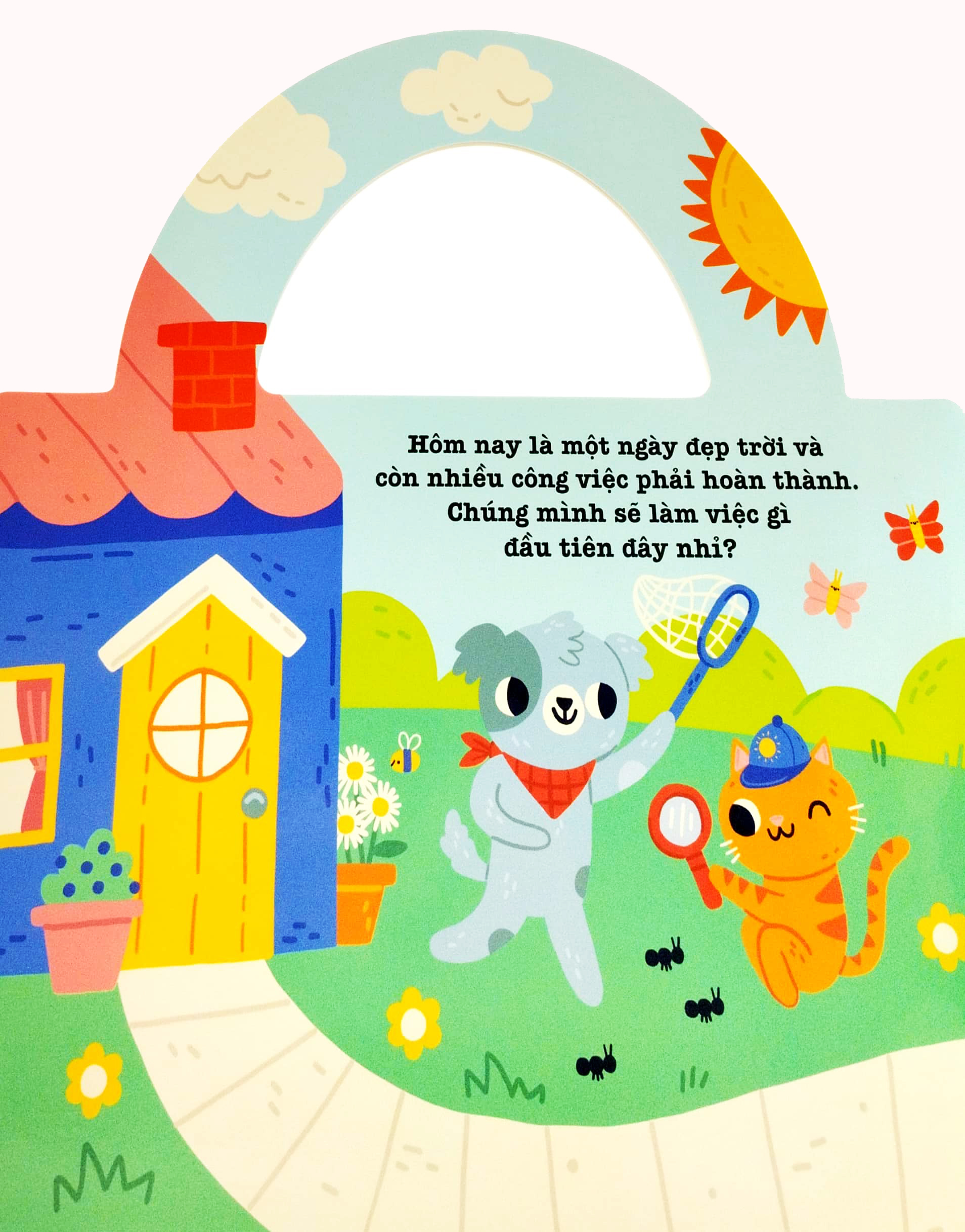 phát triển kĩ năng cho bé - giỏ đồ vui nhộn - trong vườn - Ảnh 3