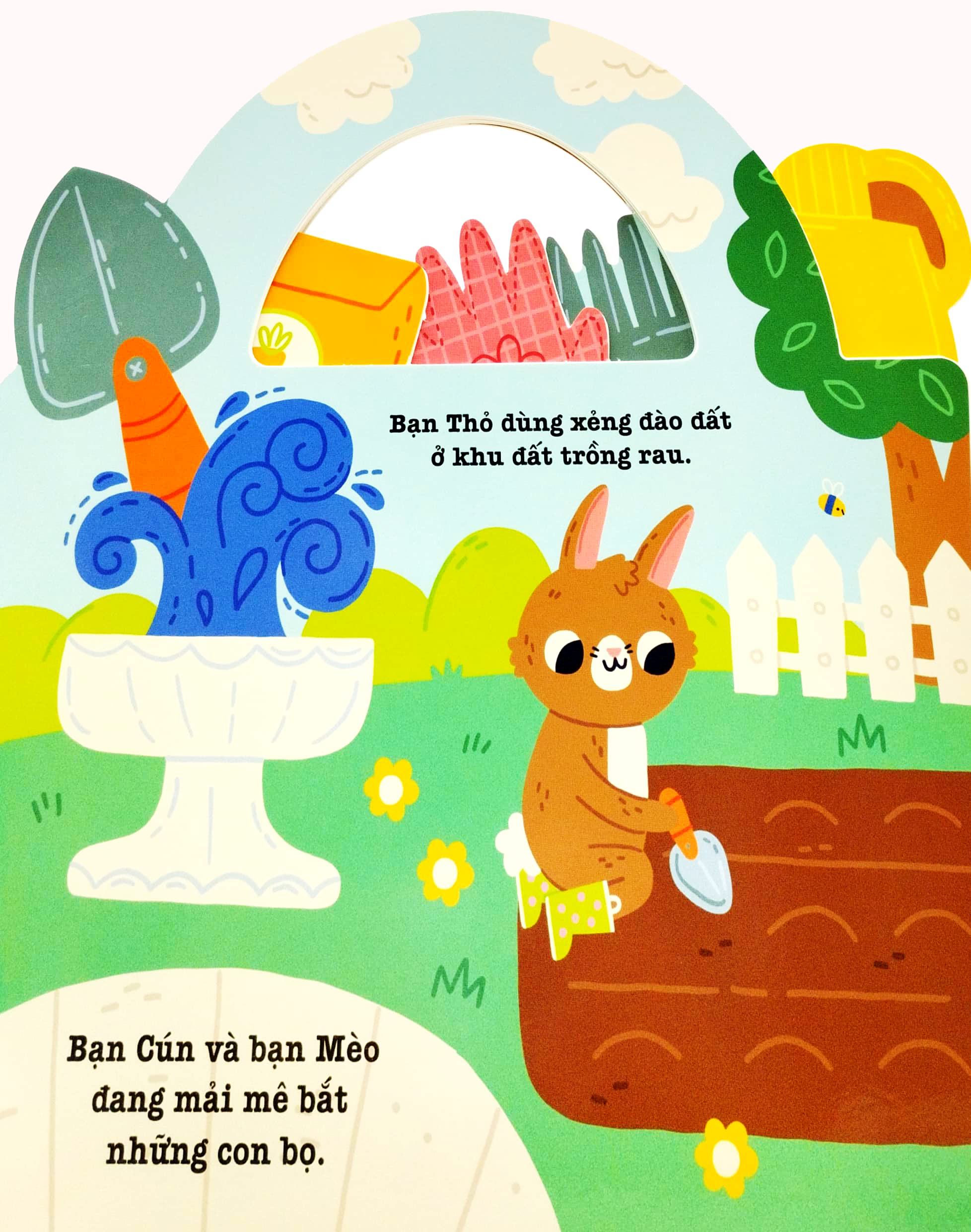 phát triển kĩ năng cho bé - giỏ đồ vui nhộn - trong vườn - Ảnh 4