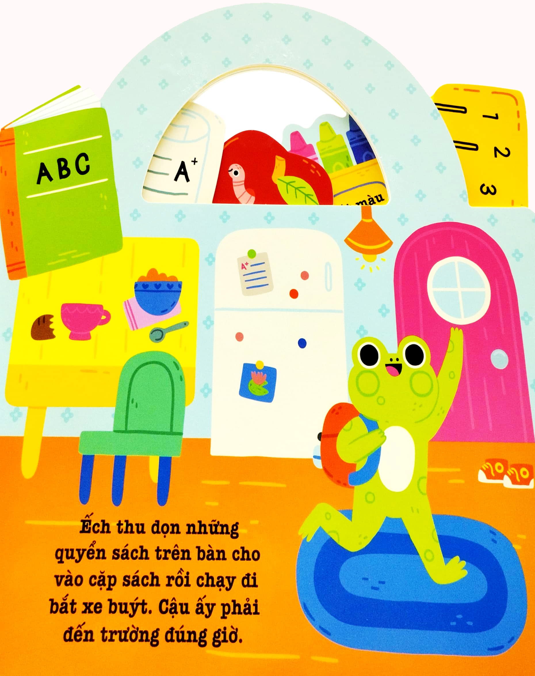 phát triển kĩ năng cho bé - giỏ đồ vui nhộn - trường học - Ảnh 4