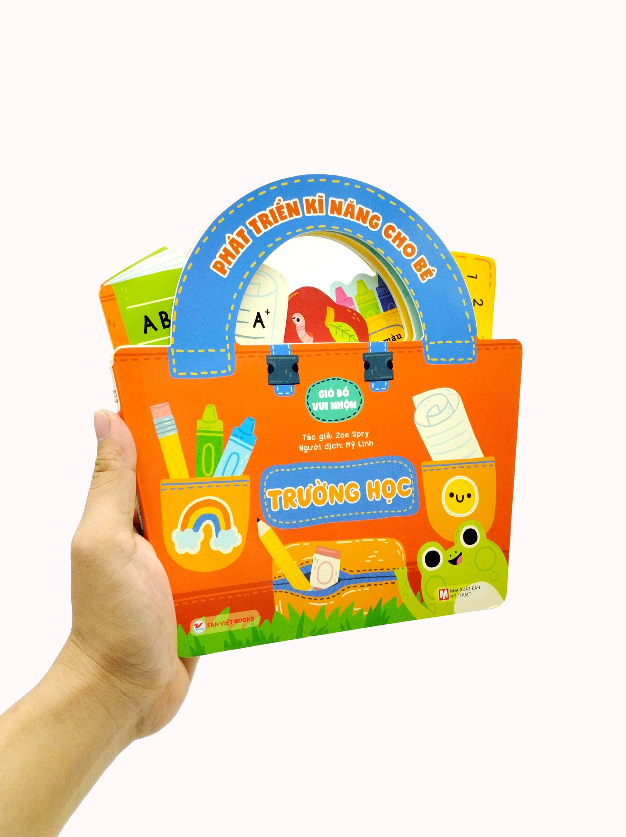 phát triển kĩ năng cho bé - giỏ đồ vui nhộn - trường học - Ảnh 7