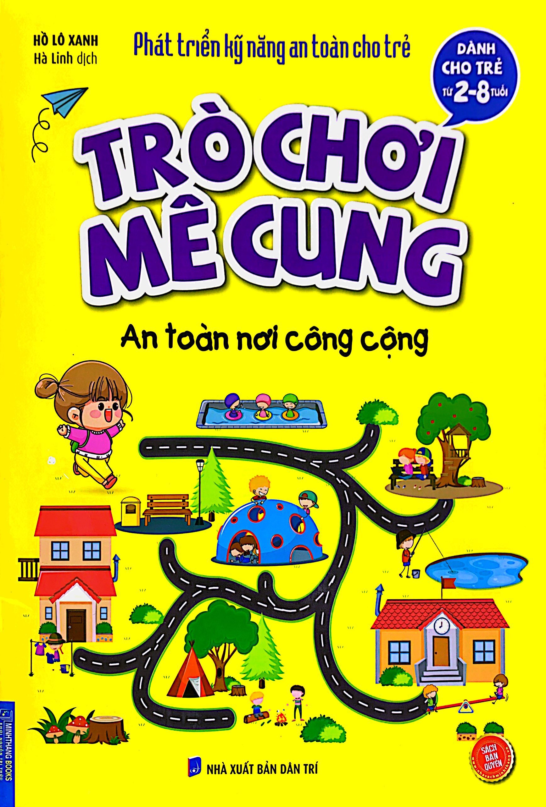 phát triển kỹ năng an toàn dành cho trẻ - trò chơi mê cung - an toàn nơi công cộng (từ 2 - 8 tuổi) - Ảnh 2