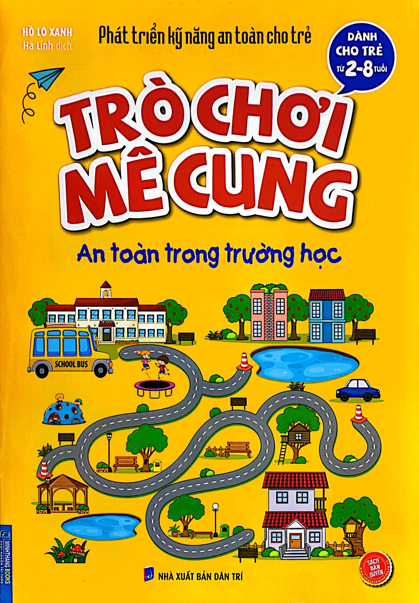 phát triển kỹ năng an toàn dành cho trẻ - trò chơi mê cung - an toàn trong trường học (từ 2 - 8 tuổi) - Ảnh 2