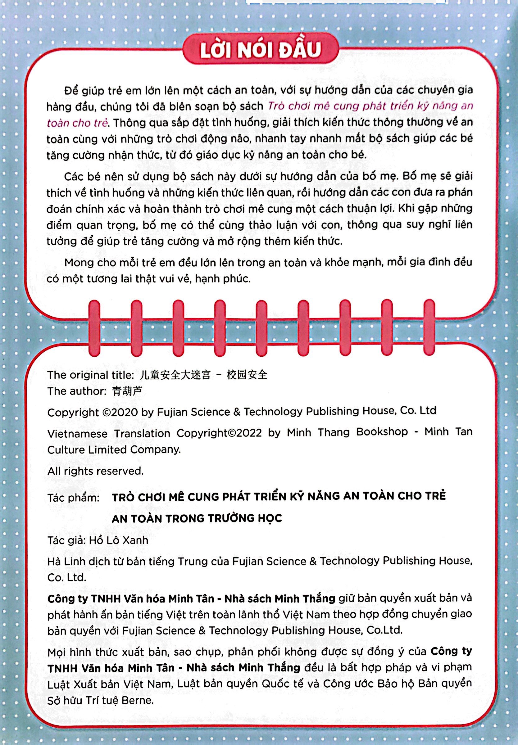 phát triển kỹ năng an toàn dành cho trẻ - trò chơi mê cung - an toàn trong trường học (từ 2 - 8 tuổi) - Ảnh 3