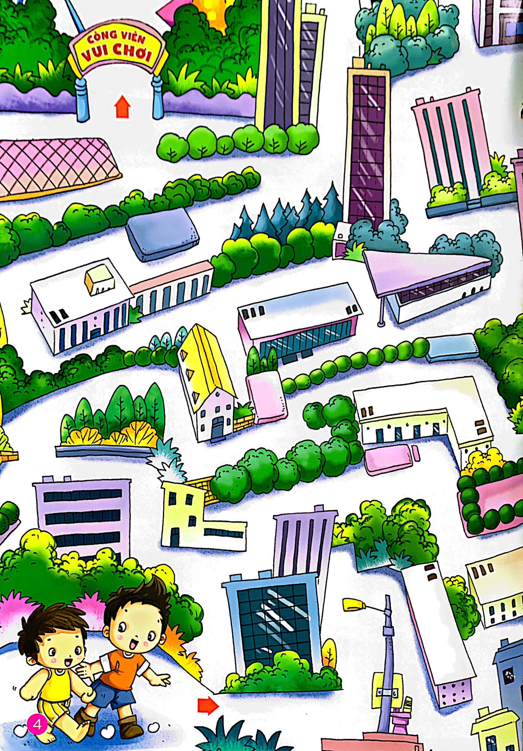 phát triển kỹ năng an toàn dành cho trẻ - trò chơi mê cung - an toàn trong trường học (từ 2 - 8 tuổi) - Ảnh 7