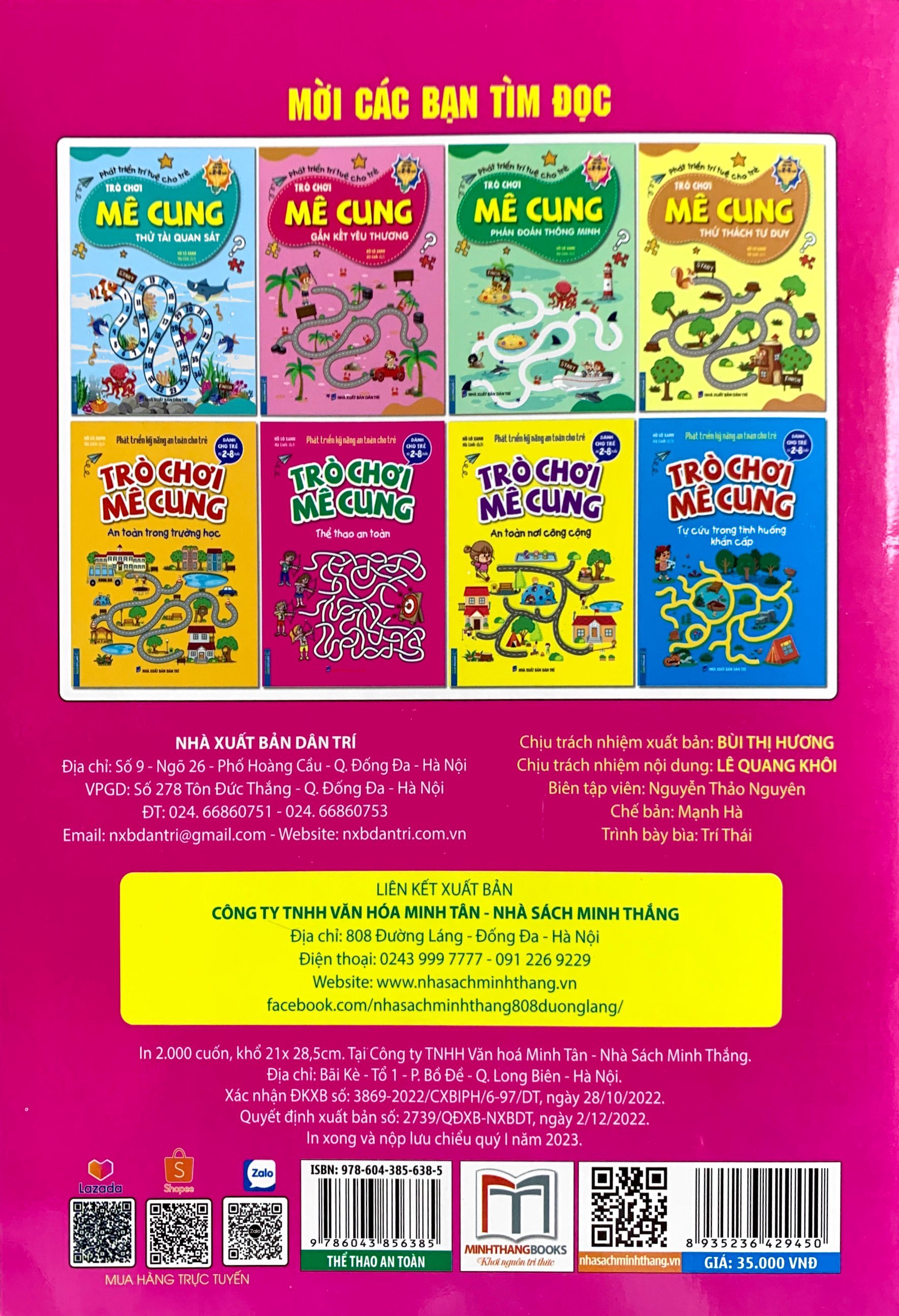 phát triển kỹ năng an toàn dành cho trẻ - trò chơi mê cung - thể thao an toàn (từ 2 - 8 tuổi) - Ảnh 7