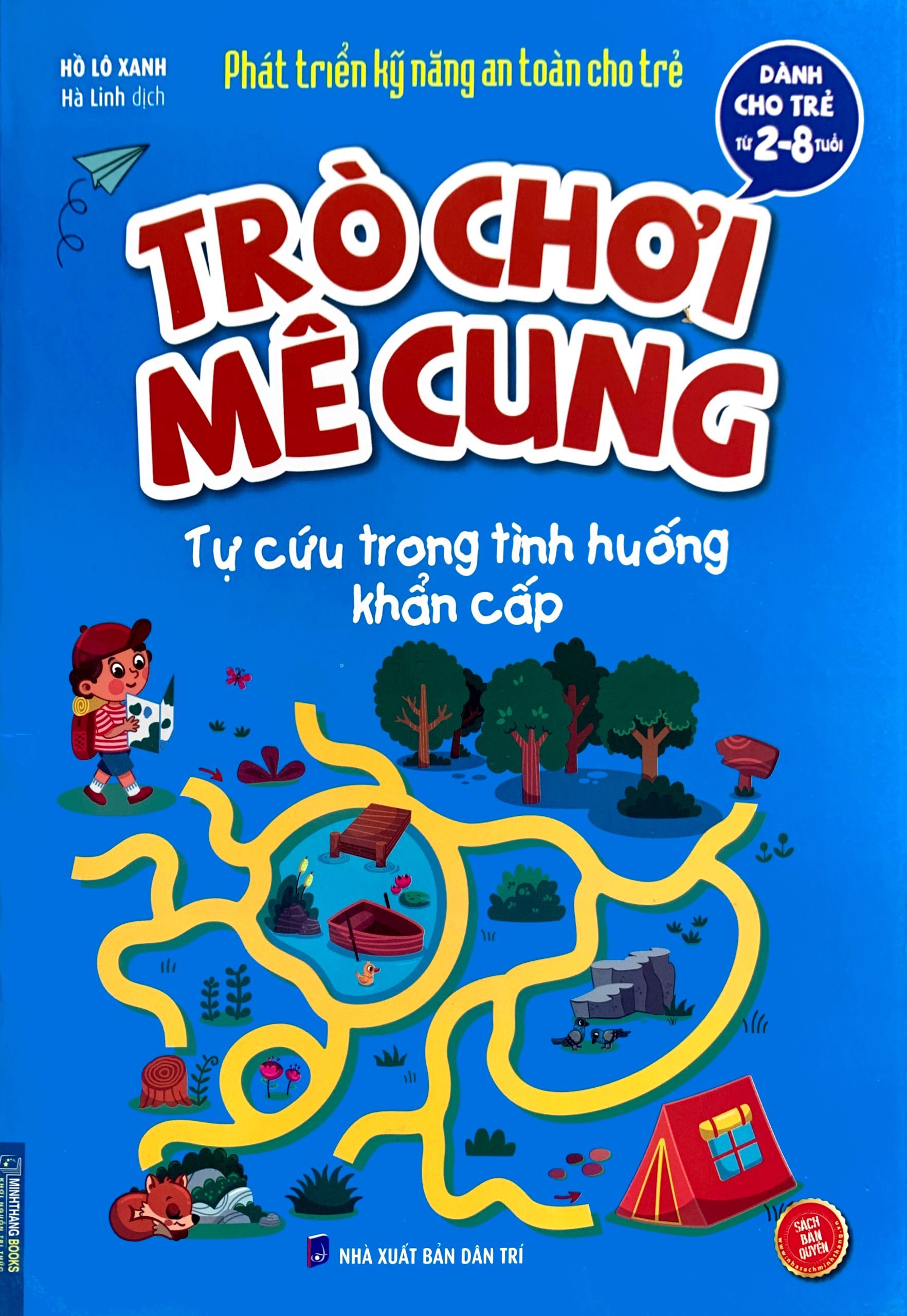 phát triển kỹ năng an toàn dành cho trẻ - trò chơi mê cung - tự cứu trong tình huống khẩn cấp (từ 2 - 8 tuổi) - Ảnh 2