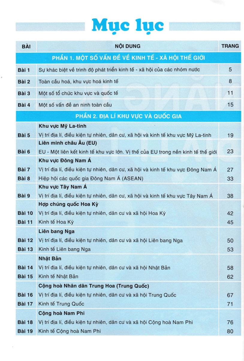 phát triển năng lực địa lí 11 - Ảnh 4