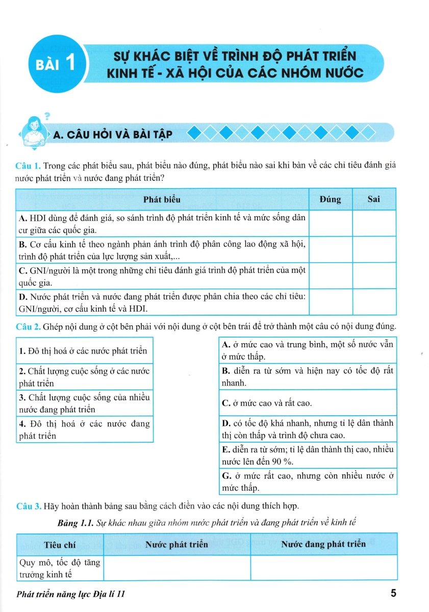 phát triển năng lực địa lí 11 - Ảnh 6