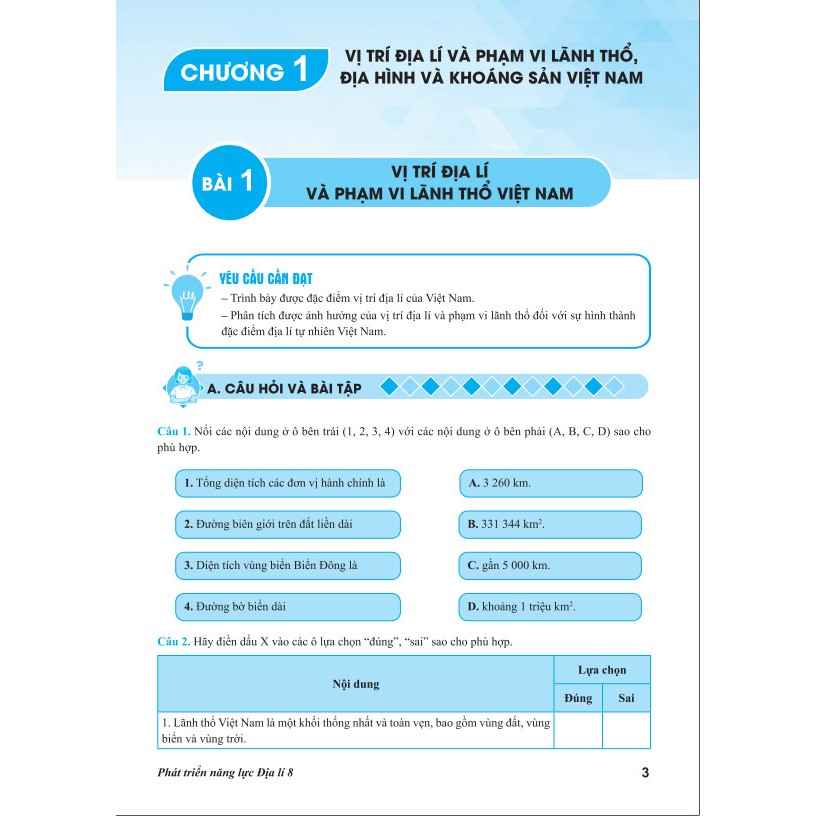phát triển năng lực địa lí 8 (theo chương trình gdpt mới) - Ảnh 3