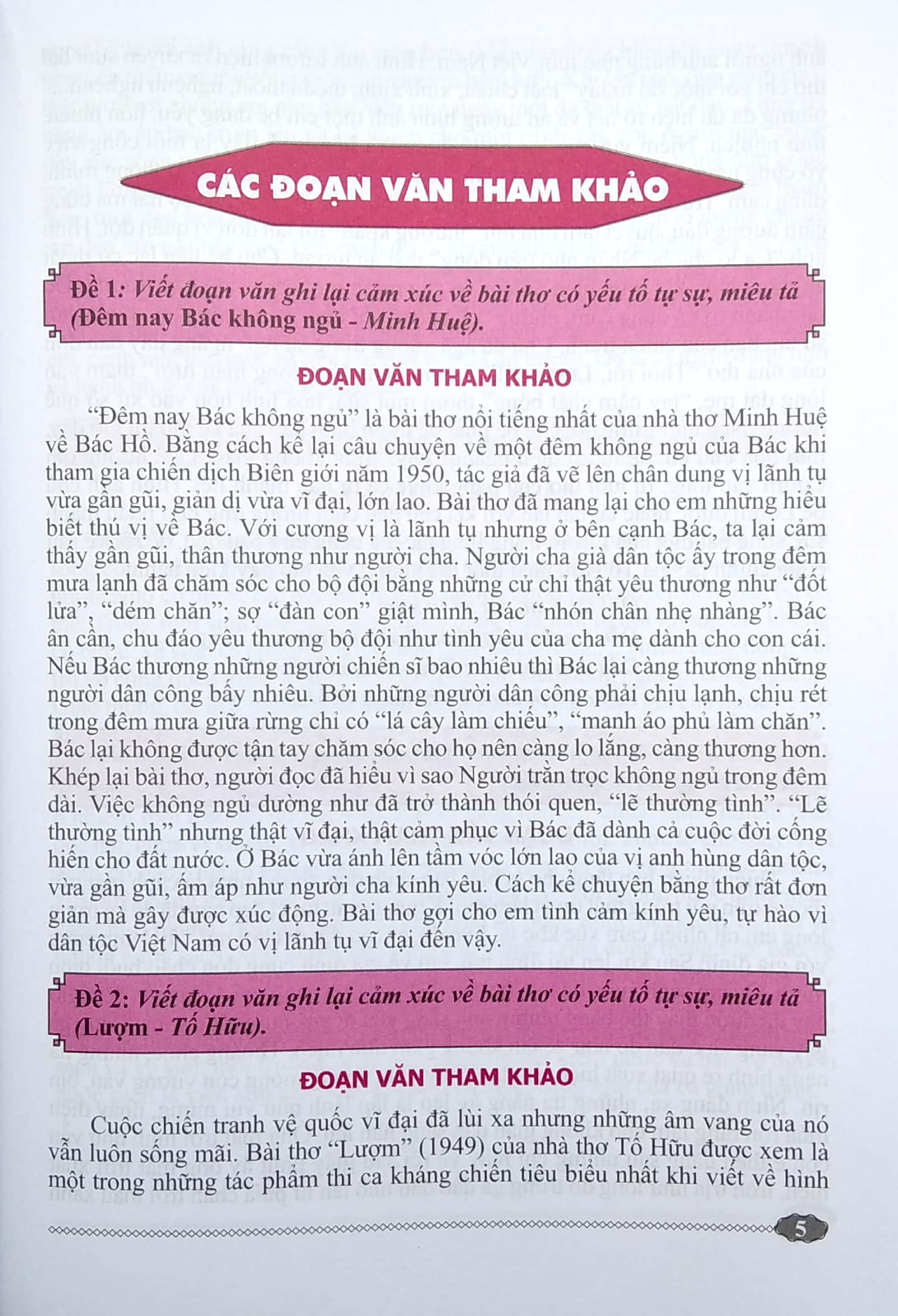 phát triển năng lực học sinh qua 107 đoạn và bài văn đặc sắc 6 (theo chương trình giáo dục phổ thông mới) - Ảnh 6