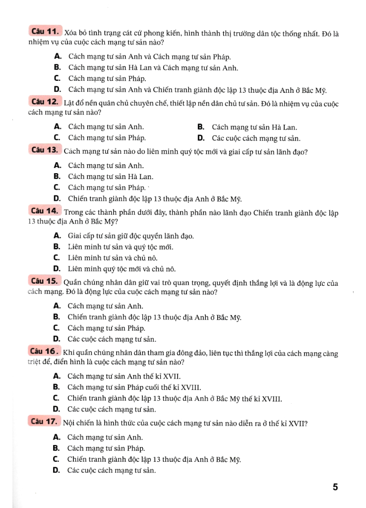 phát triển năng lực lịch sử 11 - Ảnh 7