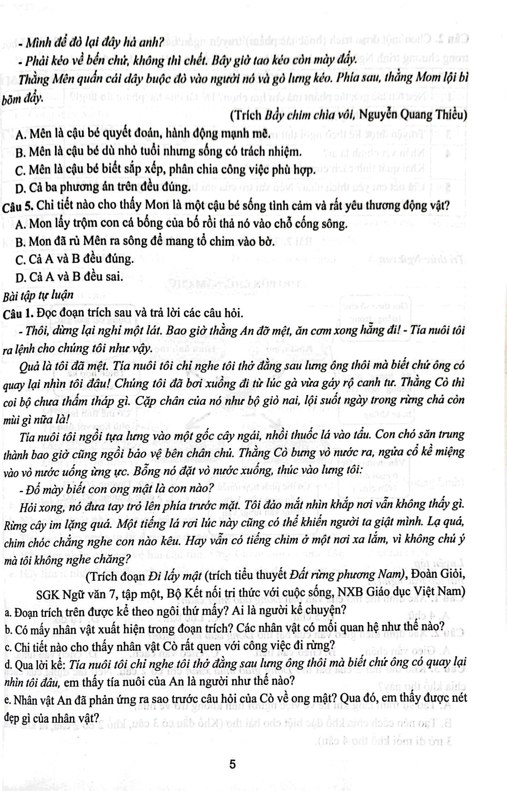 phát triển năng lực môn ngữ văn lớp 7 - Ảnh 5