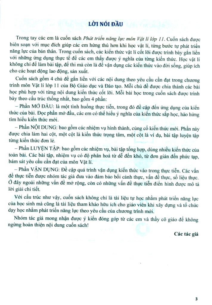 phát triển năng lực môn vật lí - lớp 11 - Ảnh 4