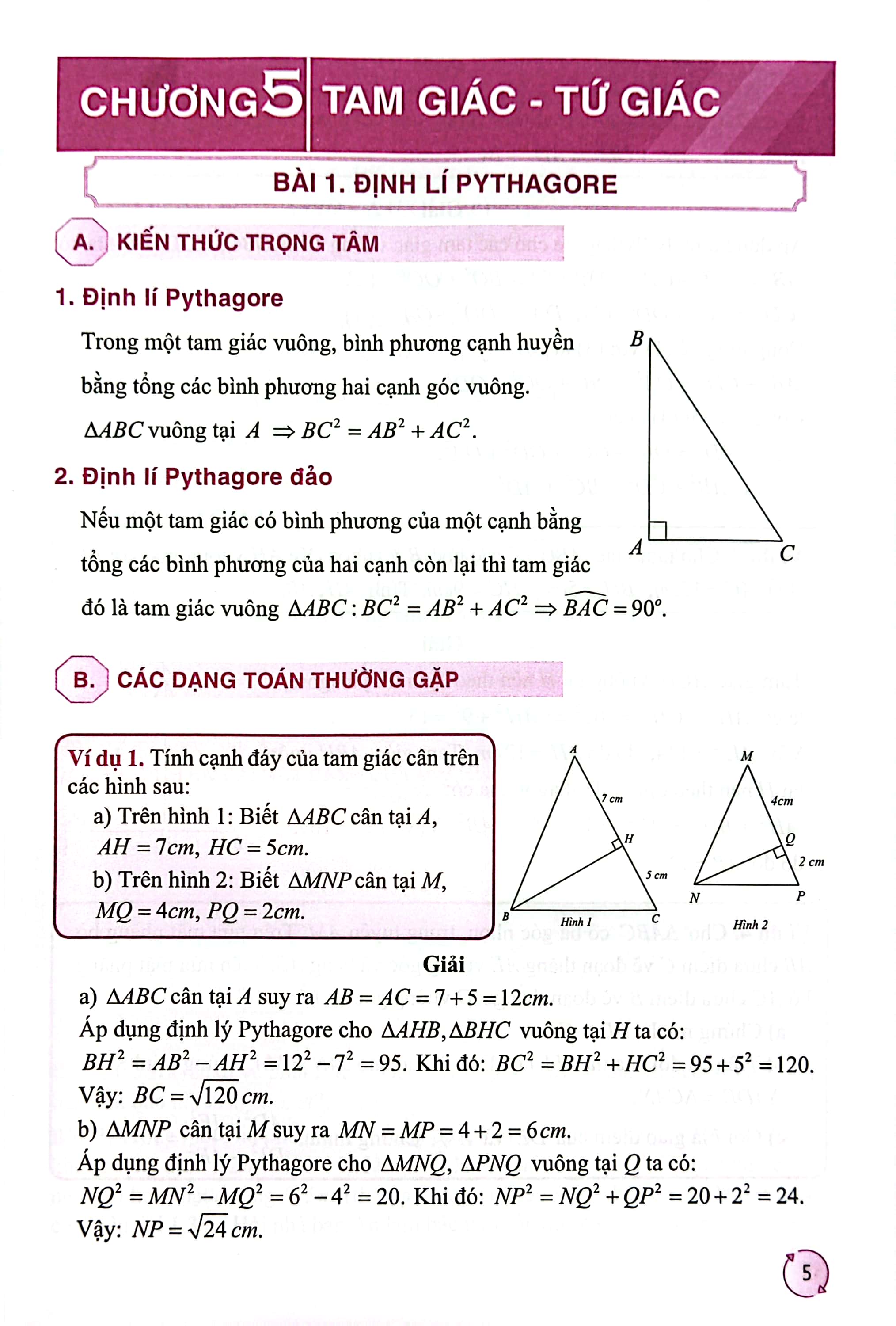 phát triển năng lực tư duy và sáng tạo toán 8 - tập 2 (biên soạn theo chương trình giáo dục phổ thông 2018) - Ảnh 4