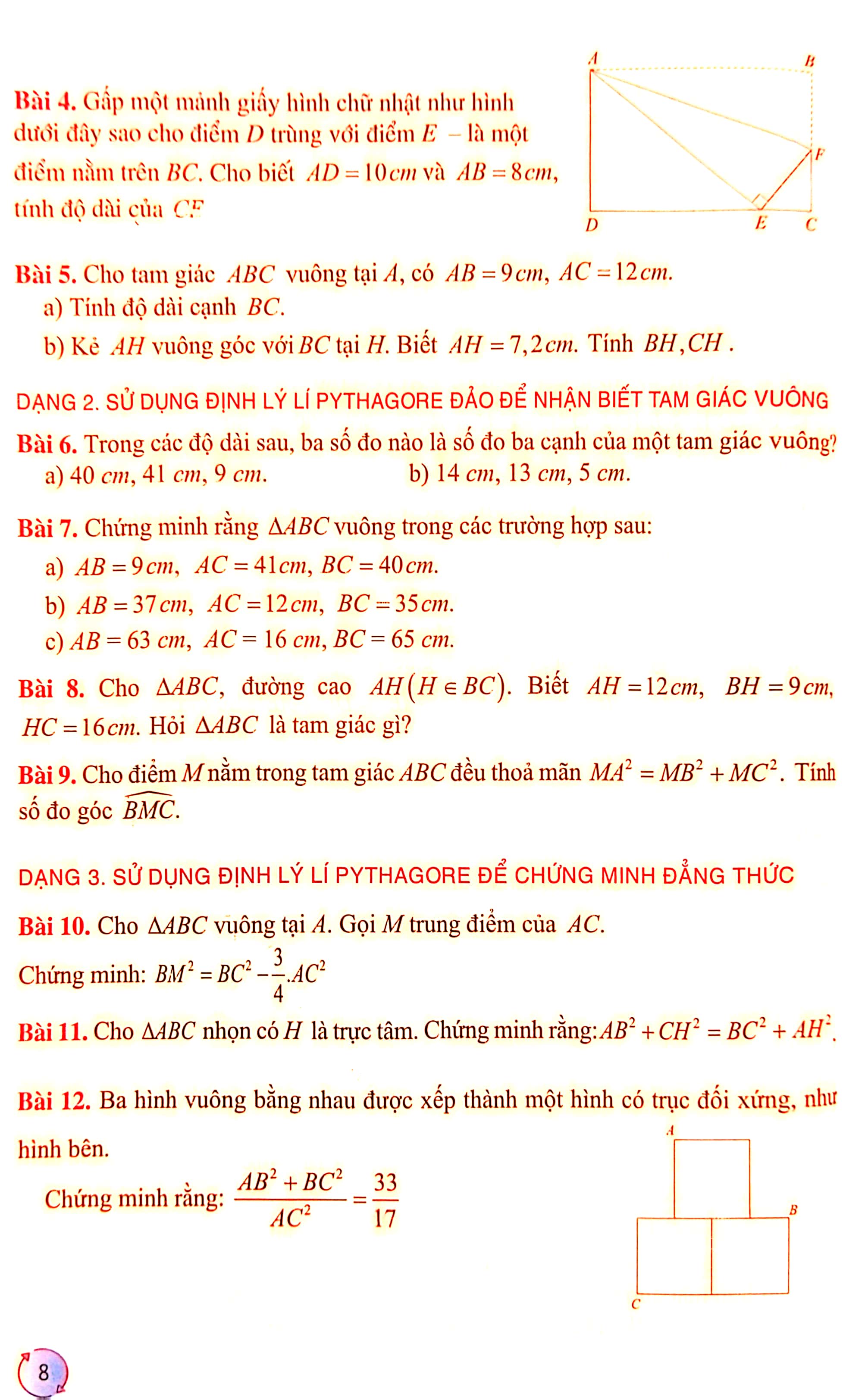 phát triển năng lực tư duy và sáng tạo toán 8 - tập 2 (biên soạn theo chương trình giáo dục phổ thông 2018) - Ảnh 7