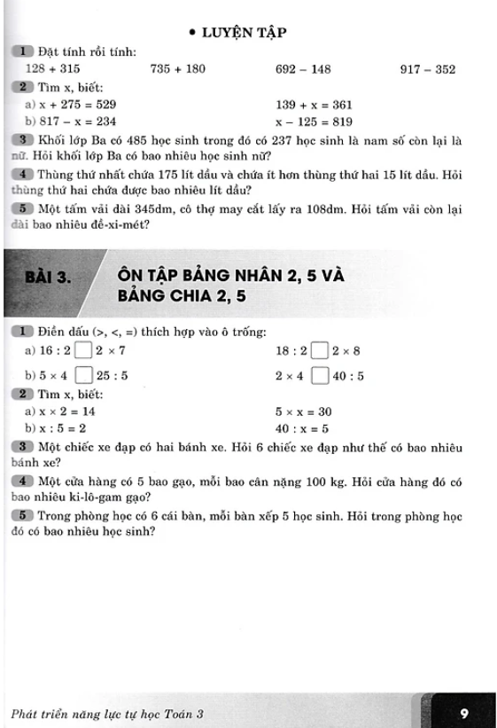 phát triển năng lực tự học toán 3 (biên soạn theo chương trình giao dục phổ thông mới) (tái bản 2023) - Ảnh 10