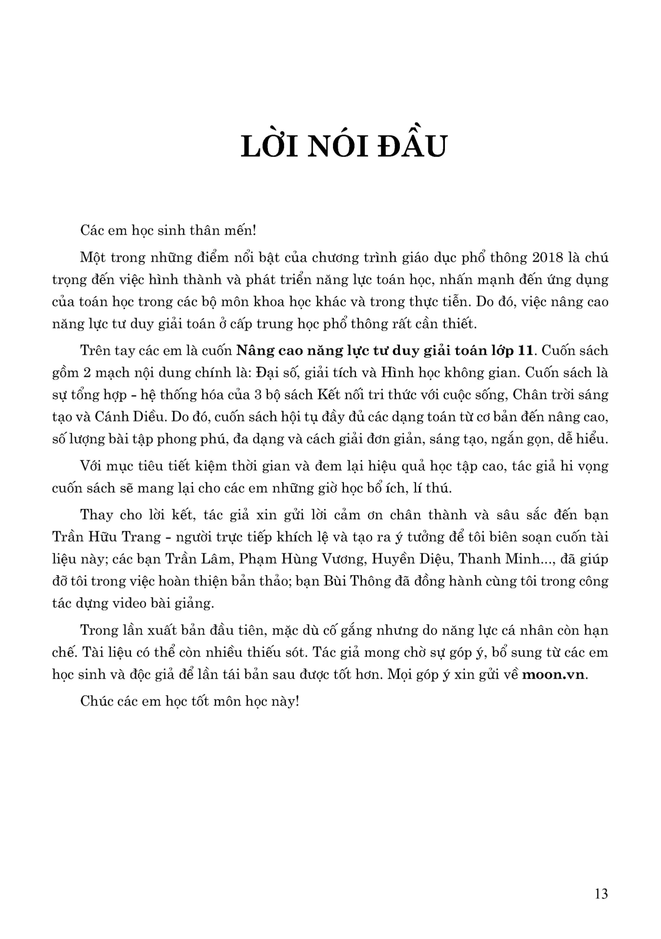 phát triển năng lực và tư duy giải toán lớp 11 - Ảnh 4