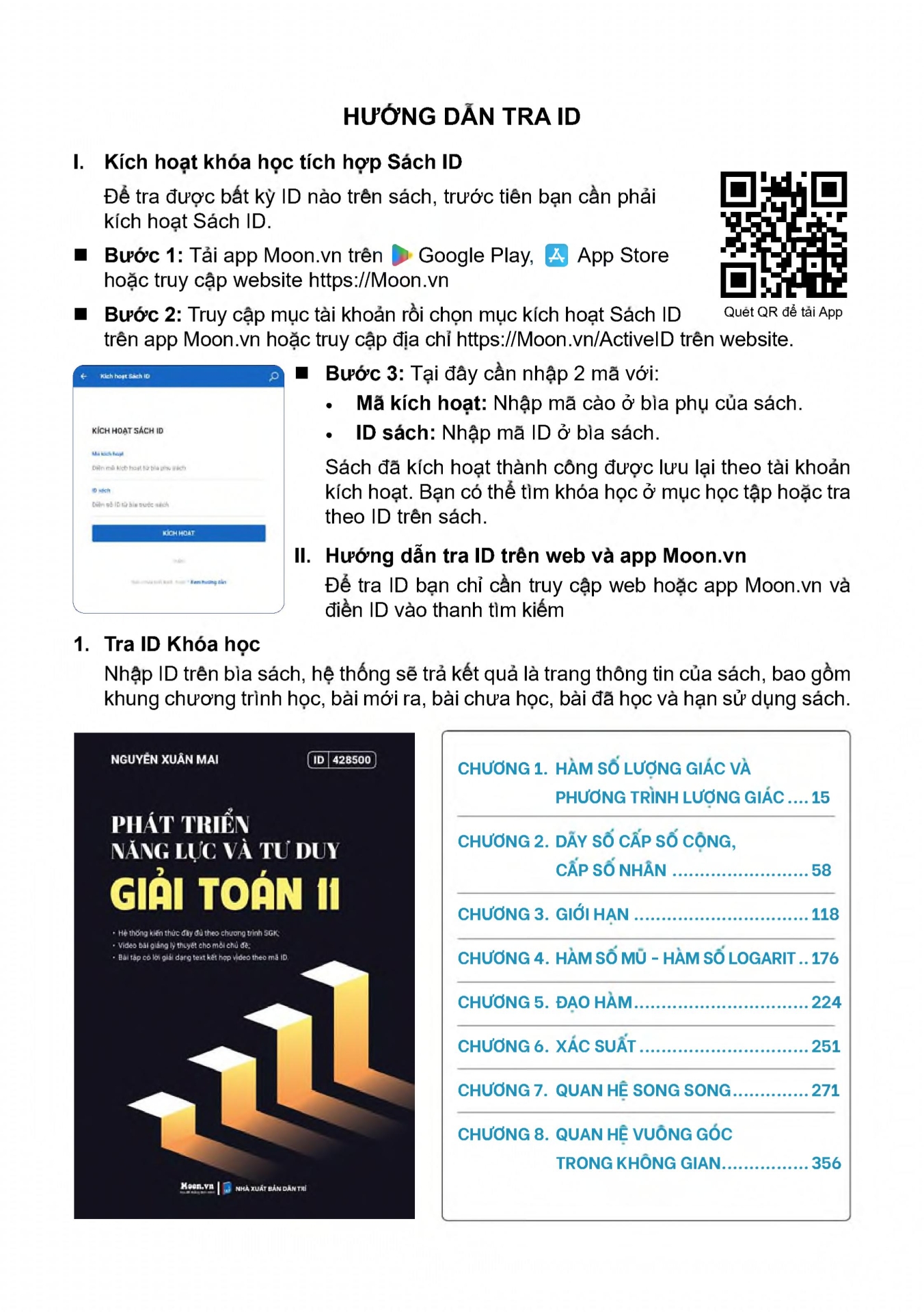 phát triển năng lực và tư duy giải toán lớp 11 - Ảnh 5