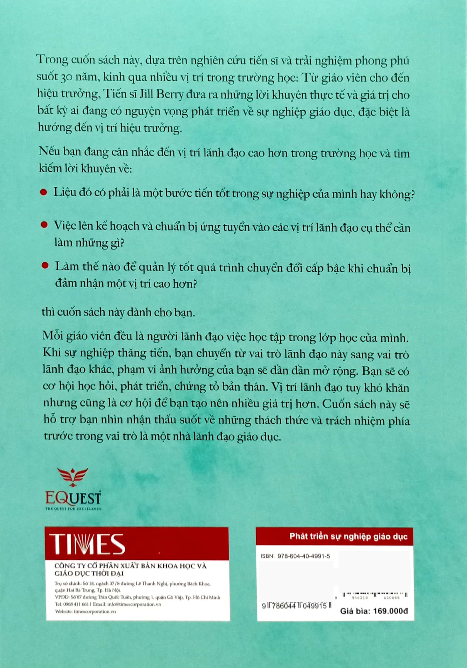 phát triển sự nghiệp giáo dục - cẩm nang dành cho giáo viên quản lí cấp trung và lãnh đạo trường học - Ảnh 6