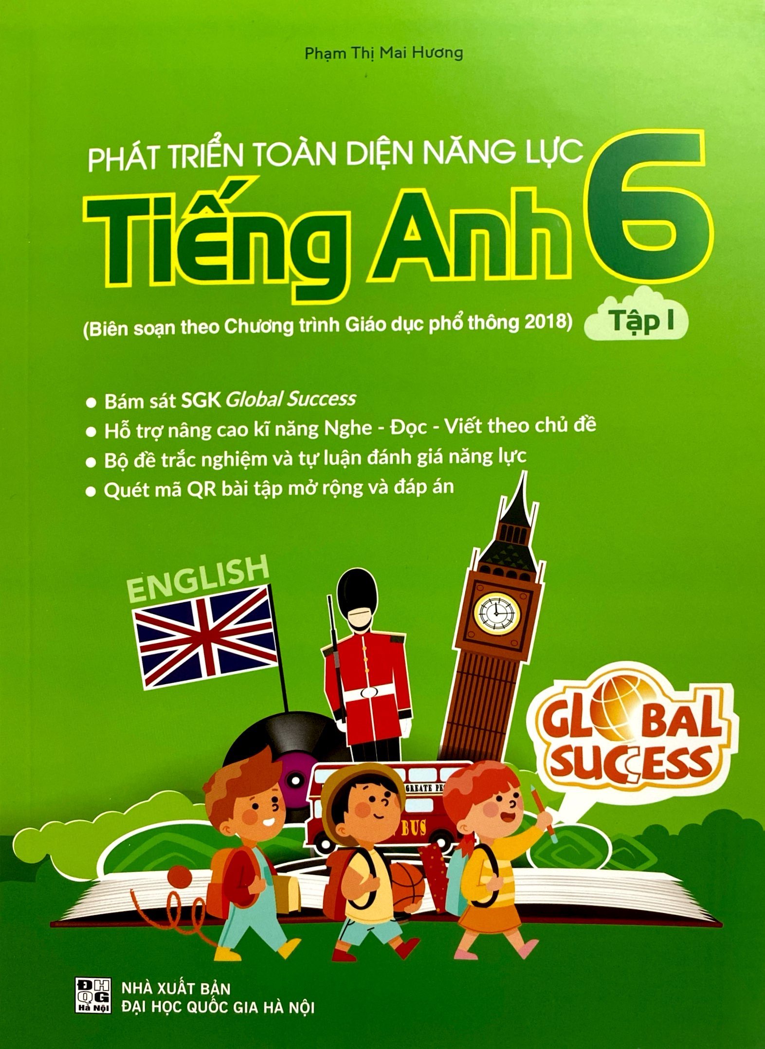phát triển toán diện năng lực tiếng anh 6 - tập 1 (theo chương trình giáo dục phổ thông 2018) - Ảnh 2