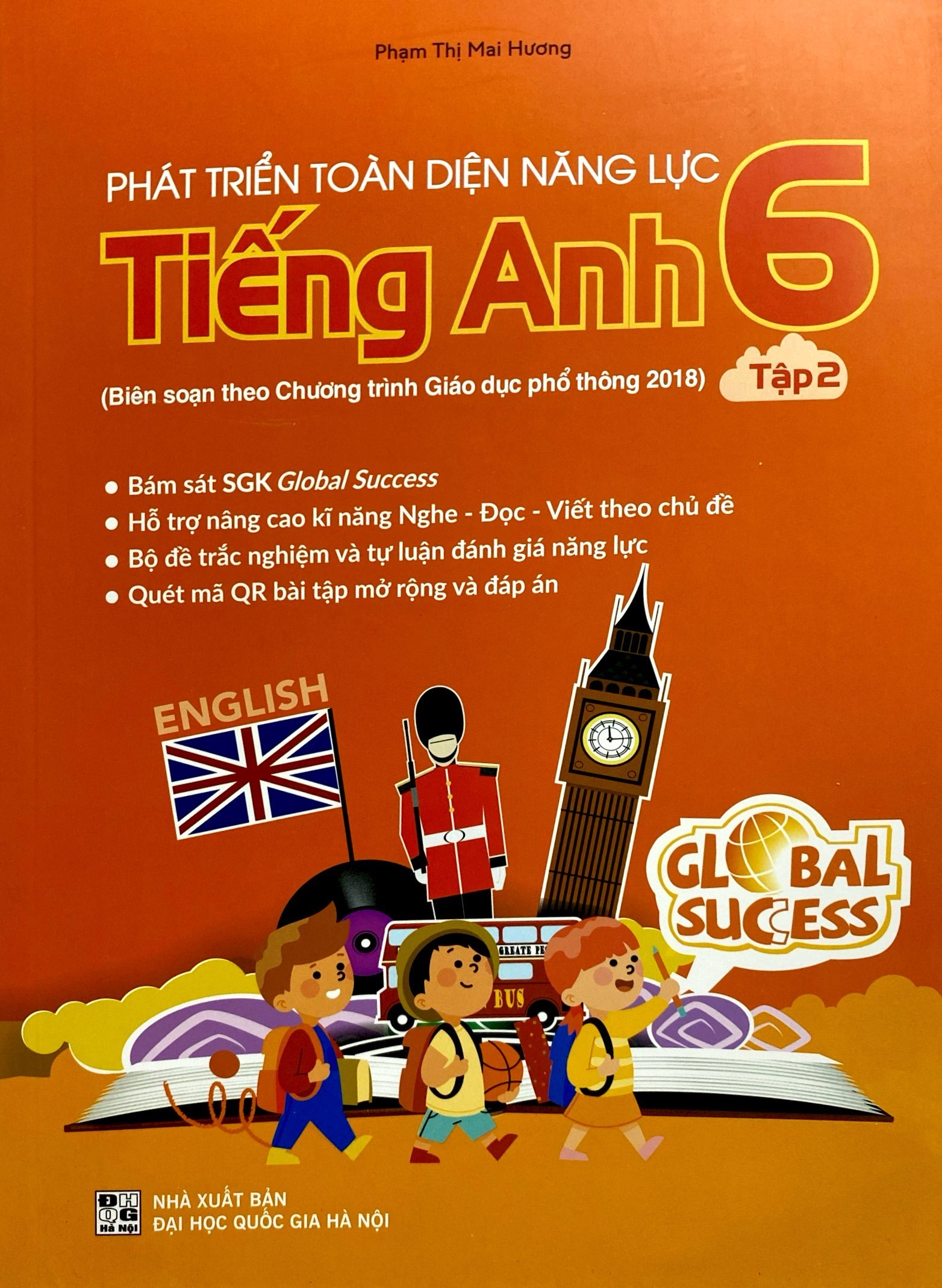 phát triển toán diện năng lực tiếng anh 6 - tập 2 (theo chương trình giáo dục phổ thông 2018) - Ảnh 2