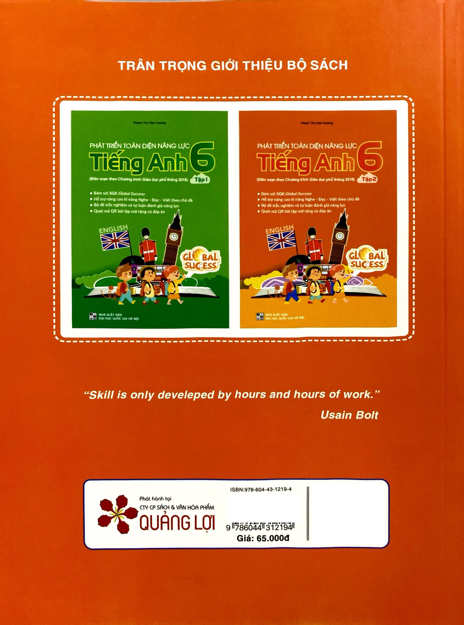 phát triển toán diện năng lực tiếng anh 6 - tập 2 (theo chương trình giáo dục phổ thông 2018) - Ảnh 7