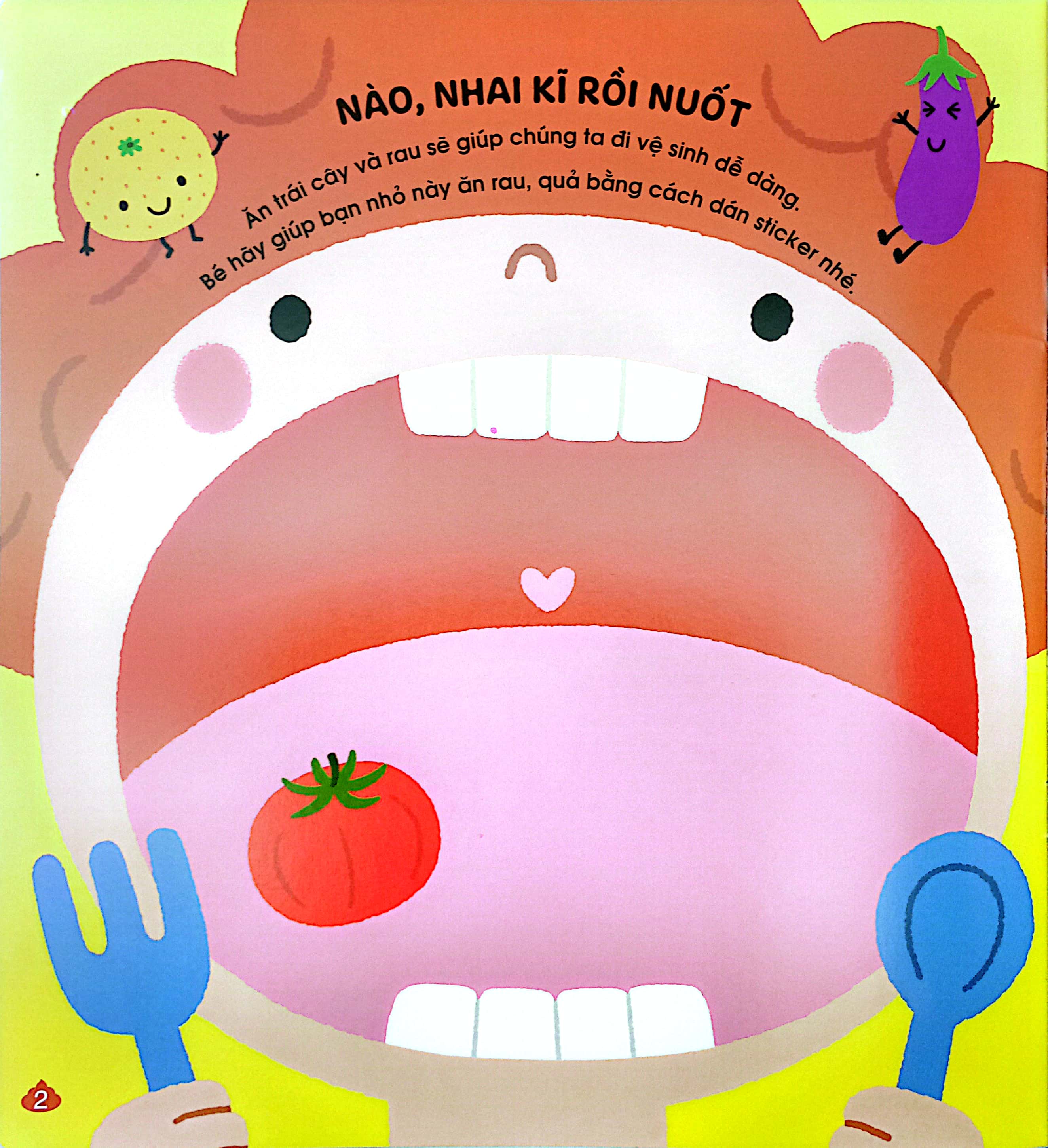 phát triển trí não cho trẻ qua tô - dán và nối hình - bài tiết - Ảnh 6