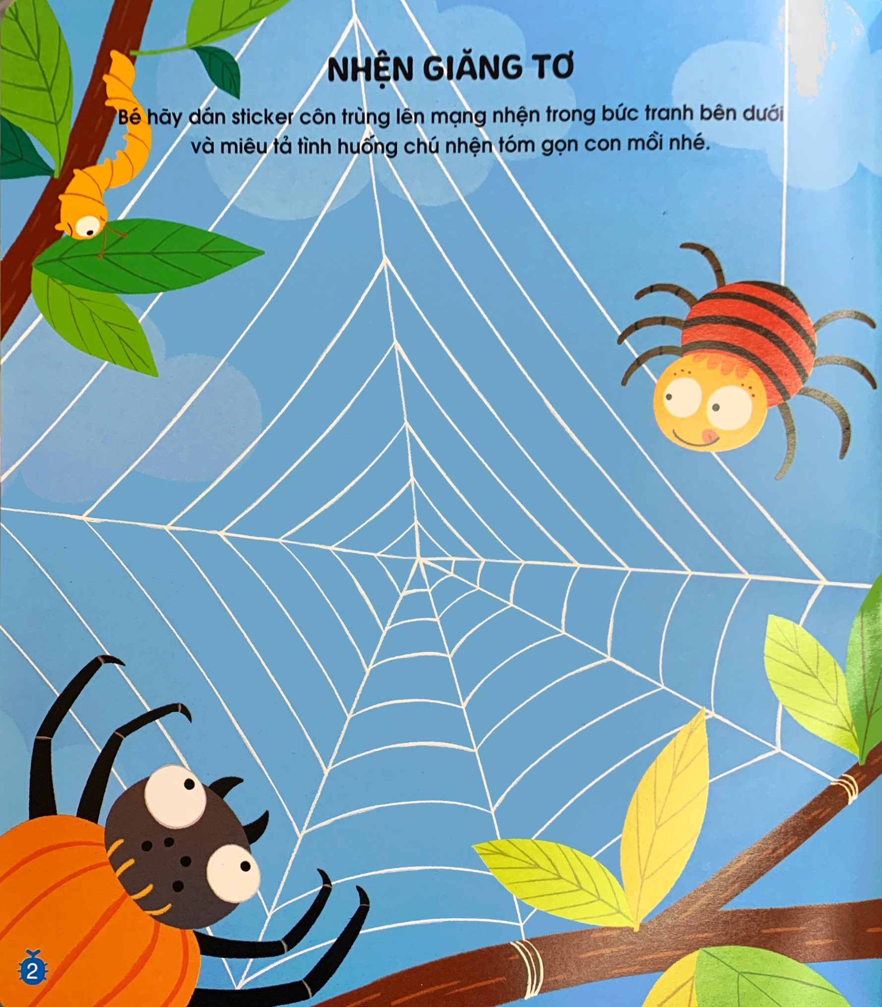 phát triển trí não cho trẻ qua tô-dán và nối hình - côn trùng - Ảnh 5