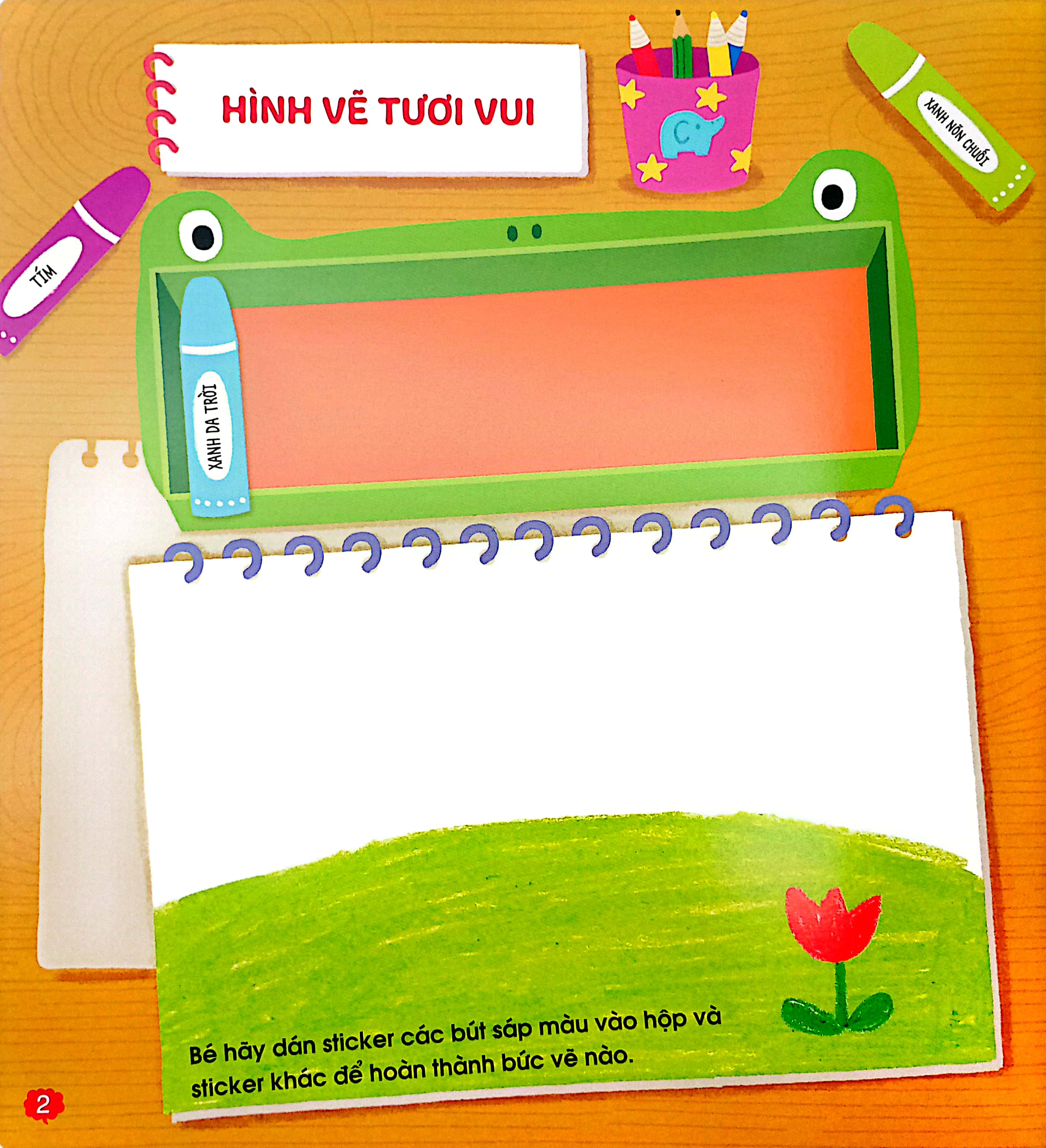 phát triển trí não cho trẻ qua tô - dán và nối hình - địa điểm - Ảnh 6