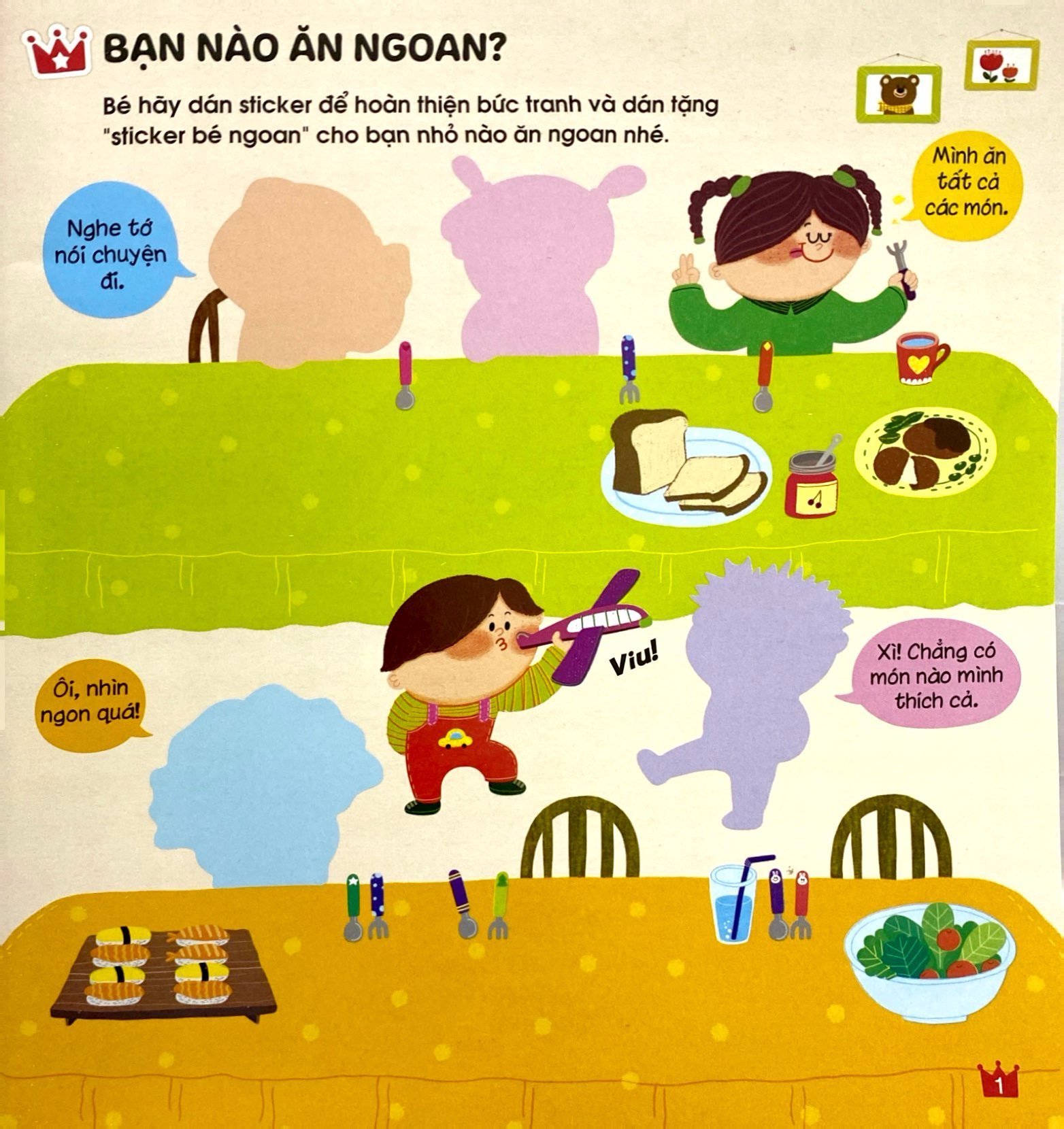 phát triển trí não cho trẻ qua tô-dán và nối hình - khen ngợi - Ảnh 3