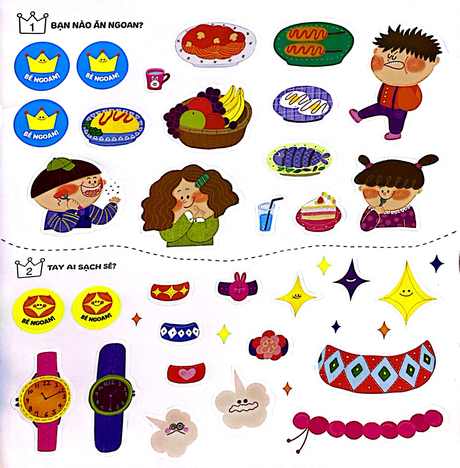 phát triển trí não cho trẻ qua tô-dán và nối hình - khen ngợi - Ảnh 5