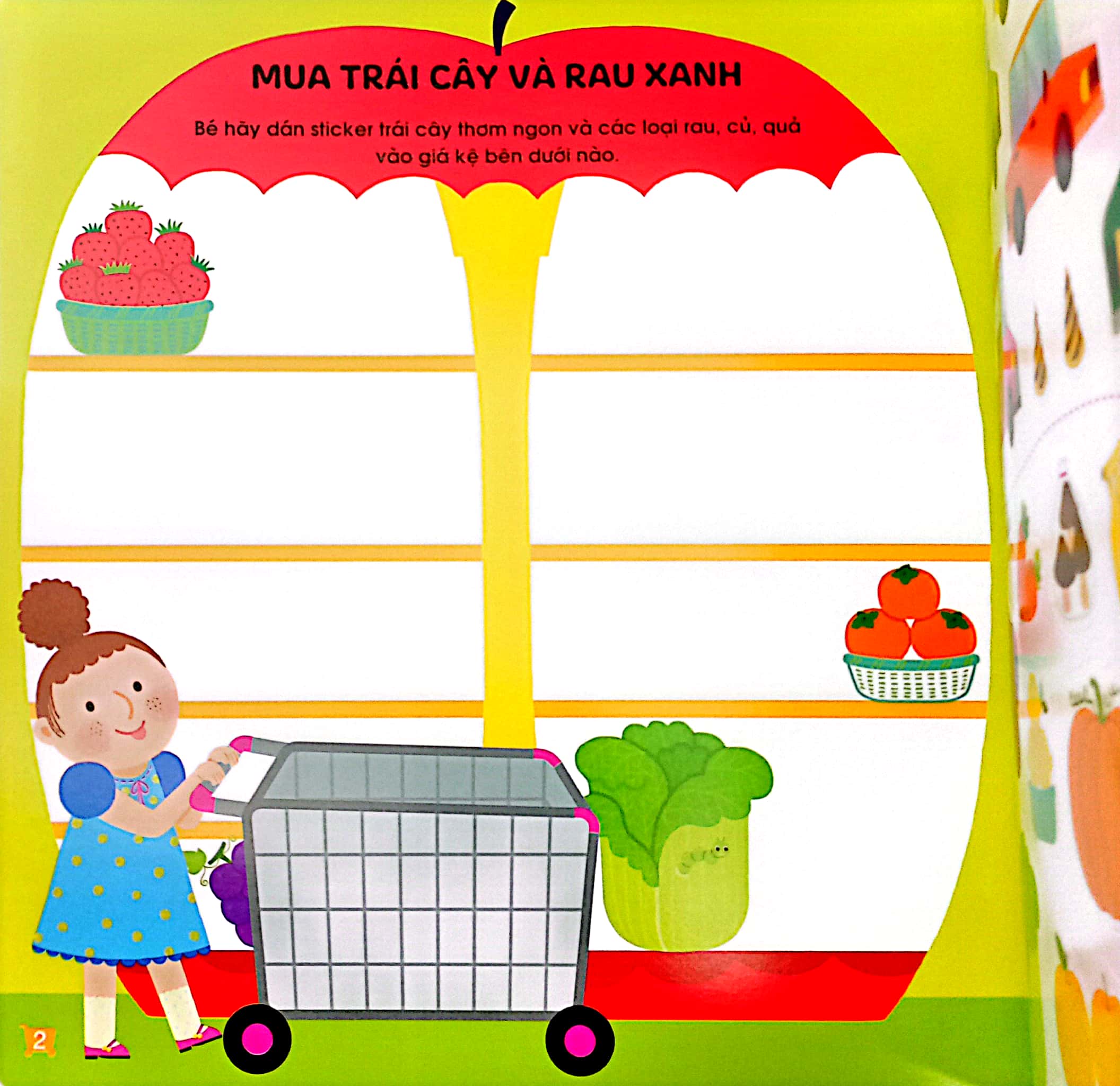 phát triển trí não cho trẻ qua tô - dán và nối hình - siêu thị - Ảnh 6