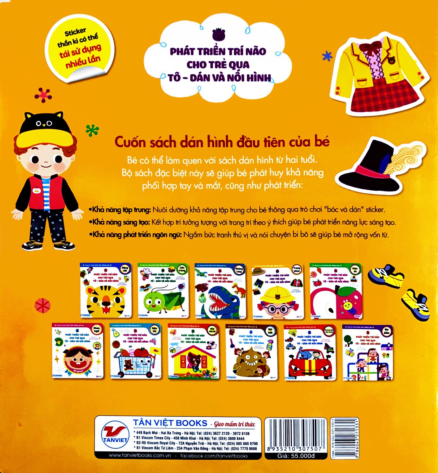 phát triển trí não cho trẻ qua tô-dán và nối hình - trang phục - Ảnh 7