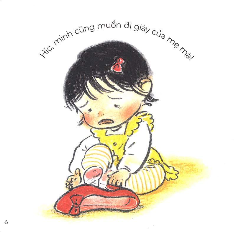 phát triển trí não sớm cho trẻ 0-2 tuổi - con muốn đi giày của mẹ (tái bản 2020) - Ảnh 7