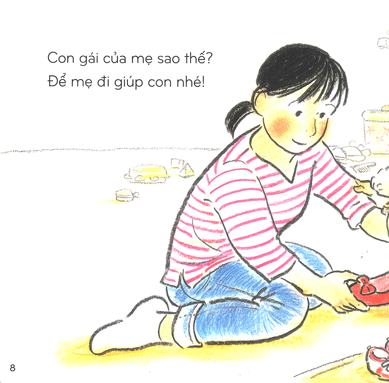 phát triển trí não sớm cho trẻ 0-2 tuổi - con muốn đi giày của mẹ (tái bản 2020) - Ảnh 9