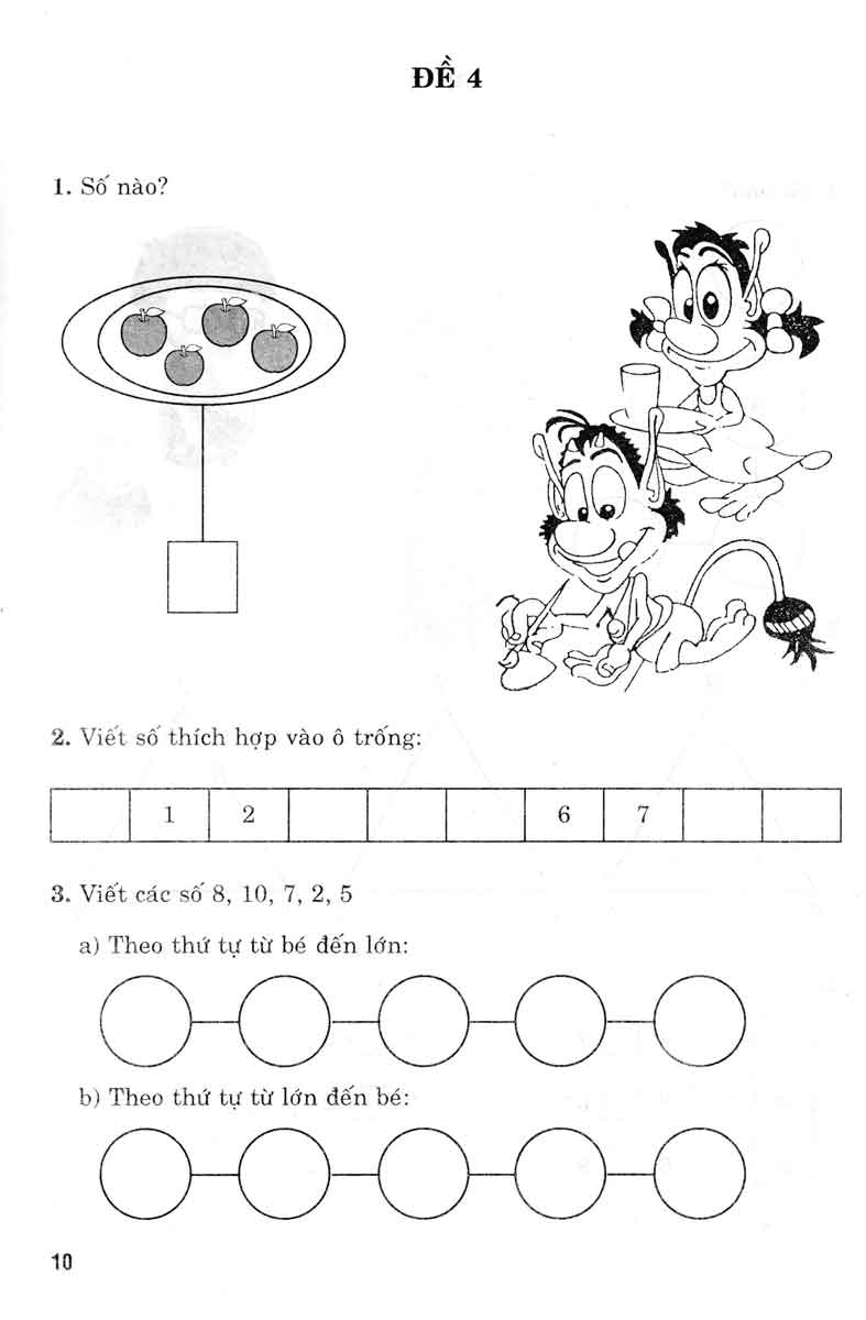 phát triển trí thông minh toán 1 - Ảnh 12