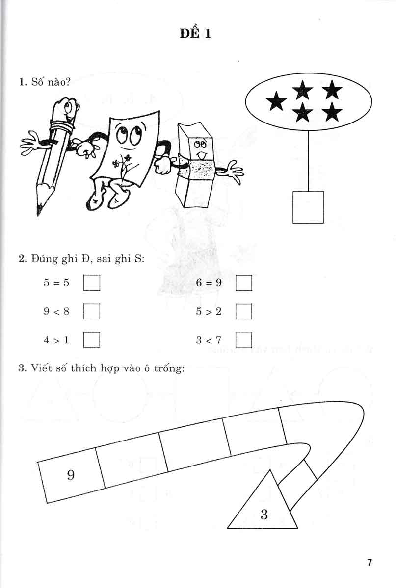 phát triển trí thông minh toán 1 - Ảnh 9