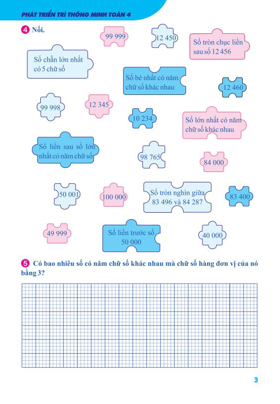 phát triển trí thông minh toán 4 - Ảnh 3