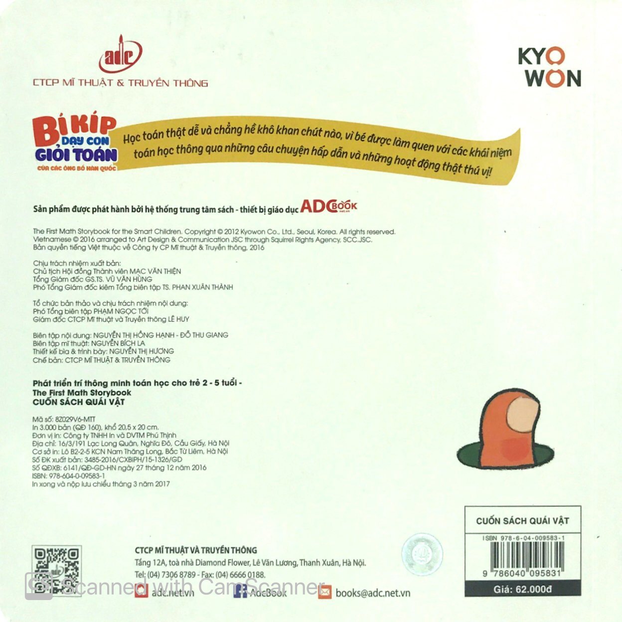 phát triển trí thông minh toán học cho trẻ 2-5 tuổi - cuốn sách quái vật - Ảnh 8