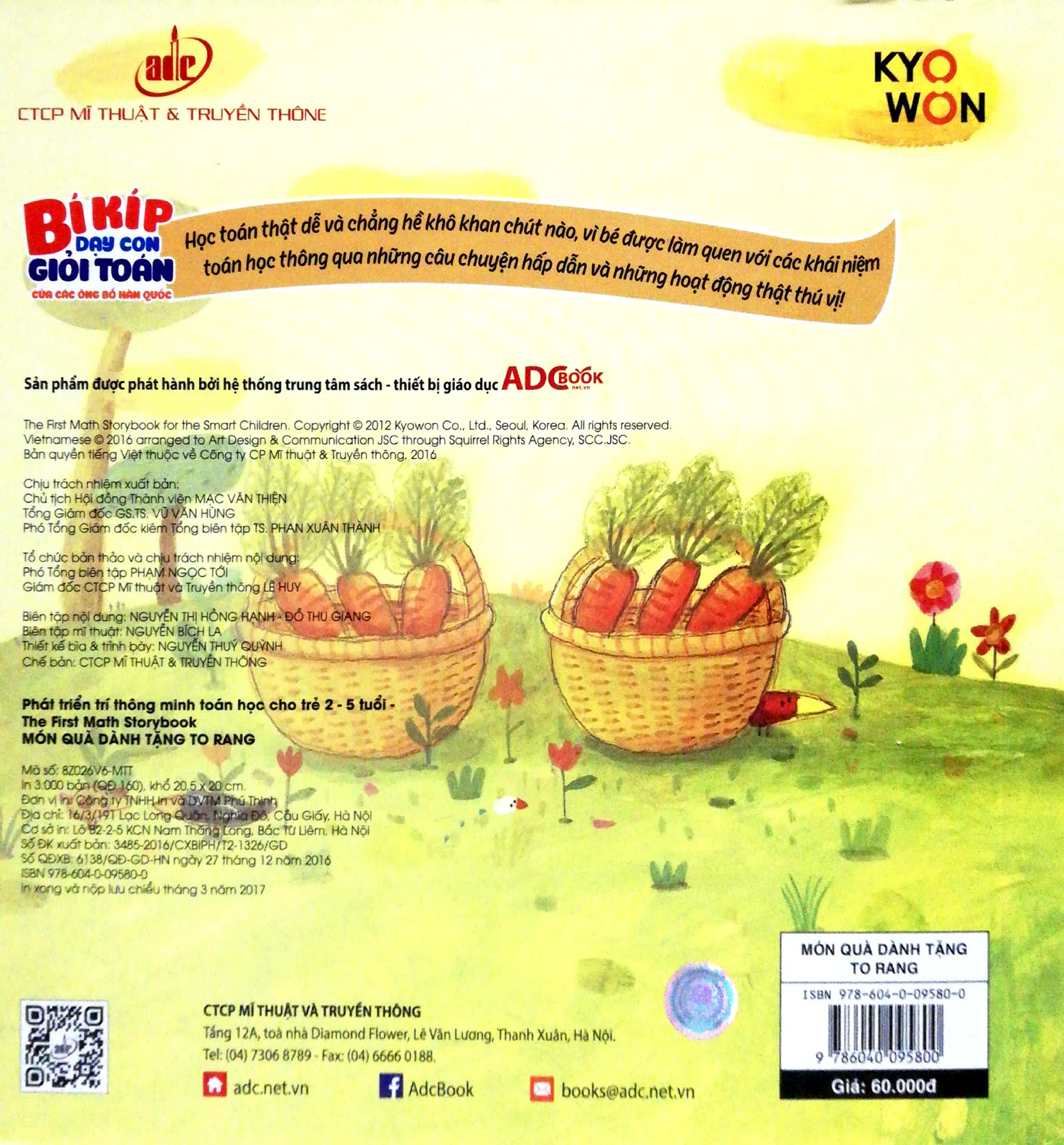 phát triển trí thông minh toán học cho trẻ 2-5 tuổi - món quà dành tặng to rang - Ảnh 11