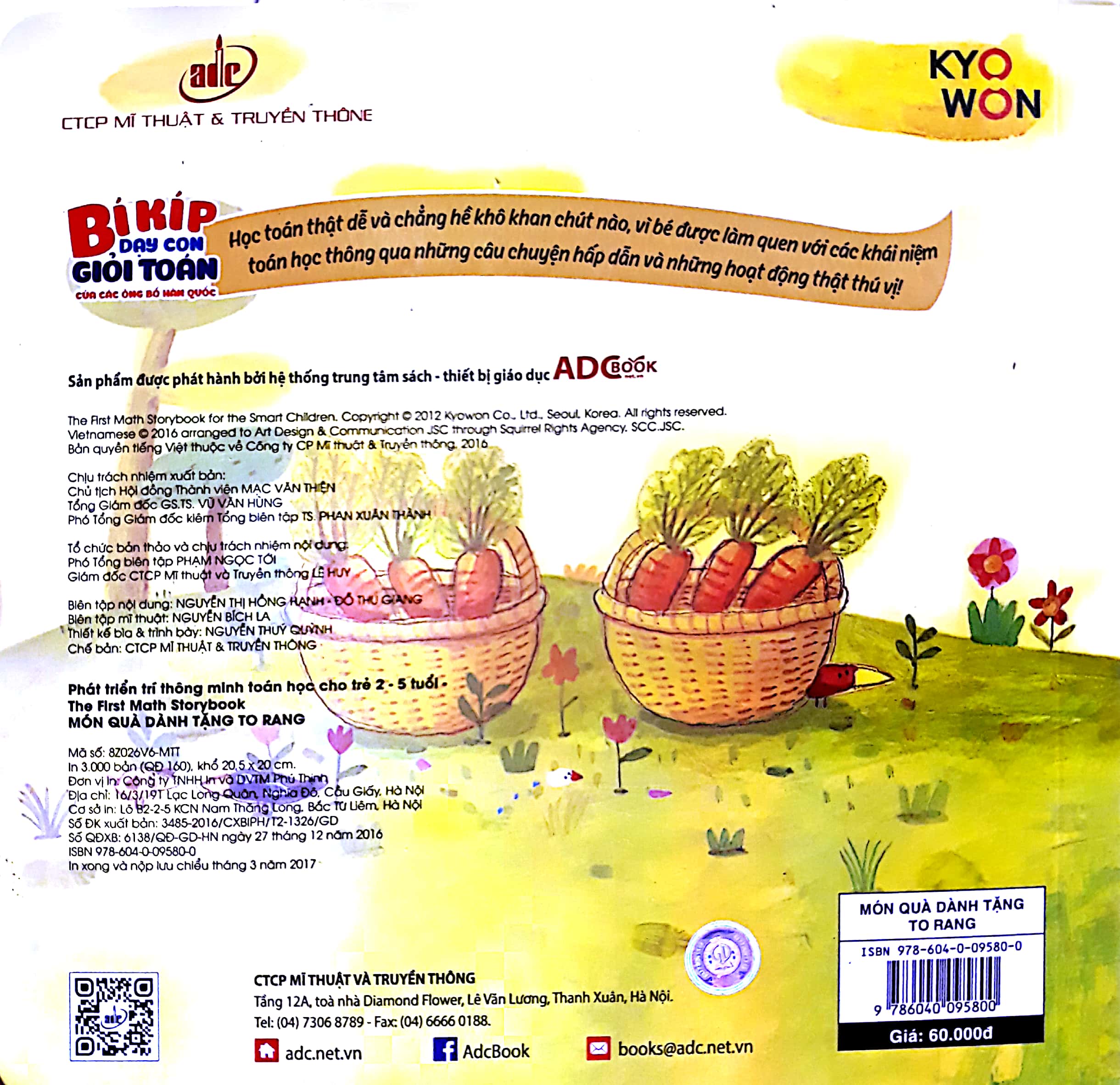 phát triển trí thông minh toán học cho trẻ 2-5 tuổi - món quà dành tặng to rang - Ảnh 5