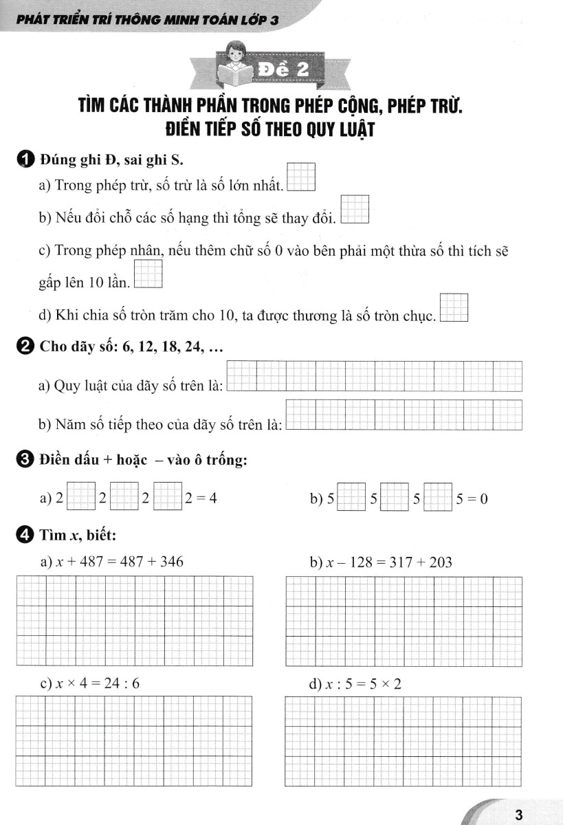 phát triển trí thông minh toán lớp 3 - Ảnh 6