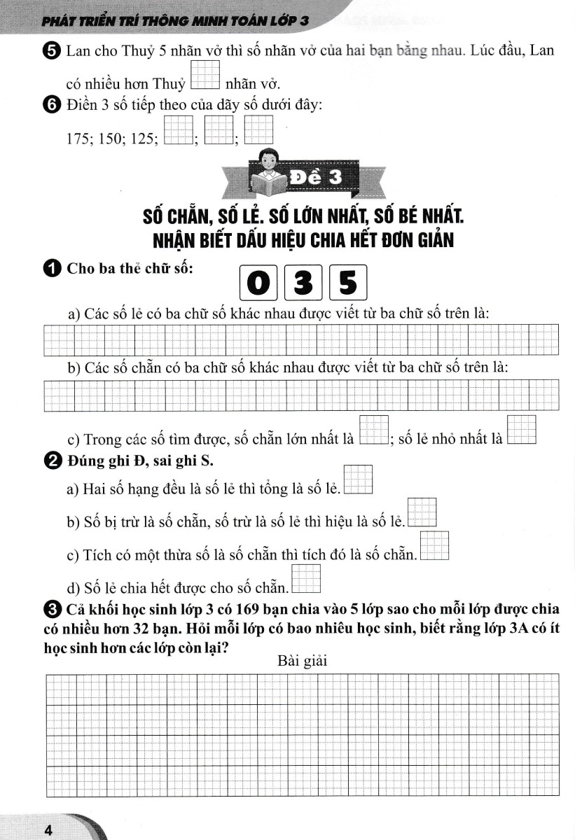 phát triển trí thông minh toán lớp 3 - Ảnh 7