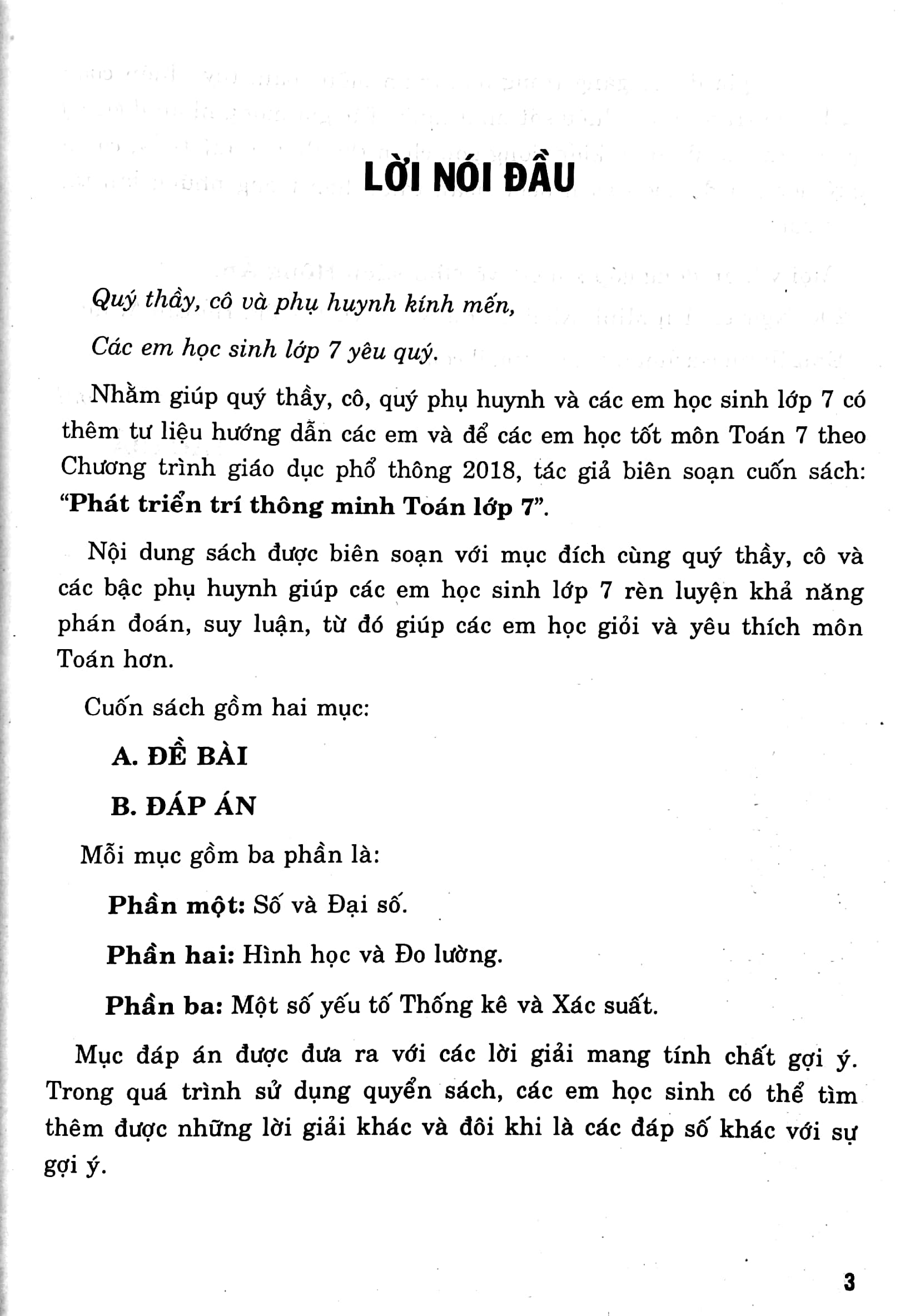 phát triển trí thông minh toán lớp 7 (dùng chung cho các bộ sgk hiện hành) - Ảnh 4