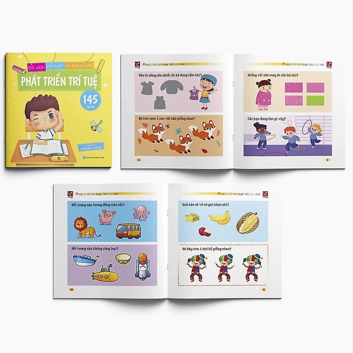 phát triển trí tuệ - 145 câu hỏi - dành cho bé 2-4 tuổi - Ảnh 2