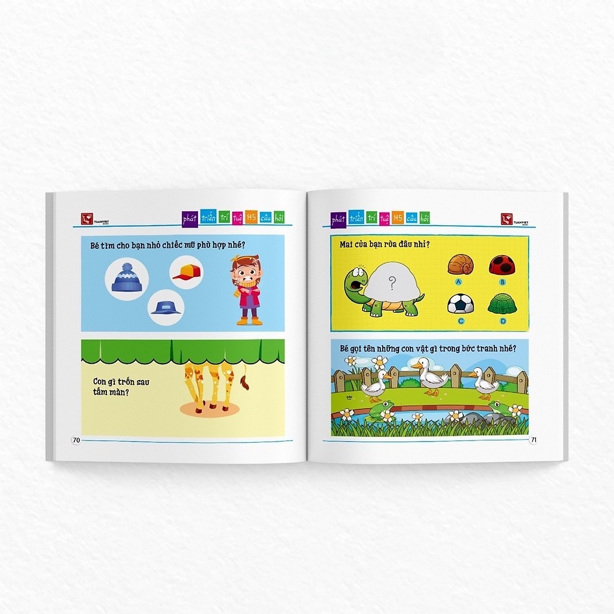 phát triển trí tuệ - 145 câu hỏi - dành cho bé 2-4 tuổi - Ảnh 3