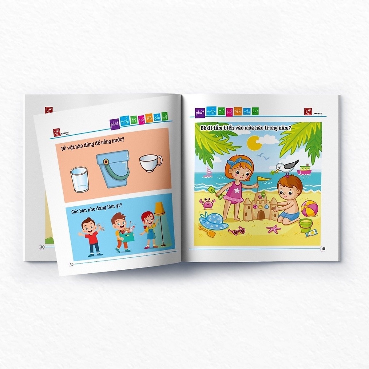 phát triển trí tuệ - 145 câu hỏi - dành cho bé 2-4 tuổi - Ảnh 4