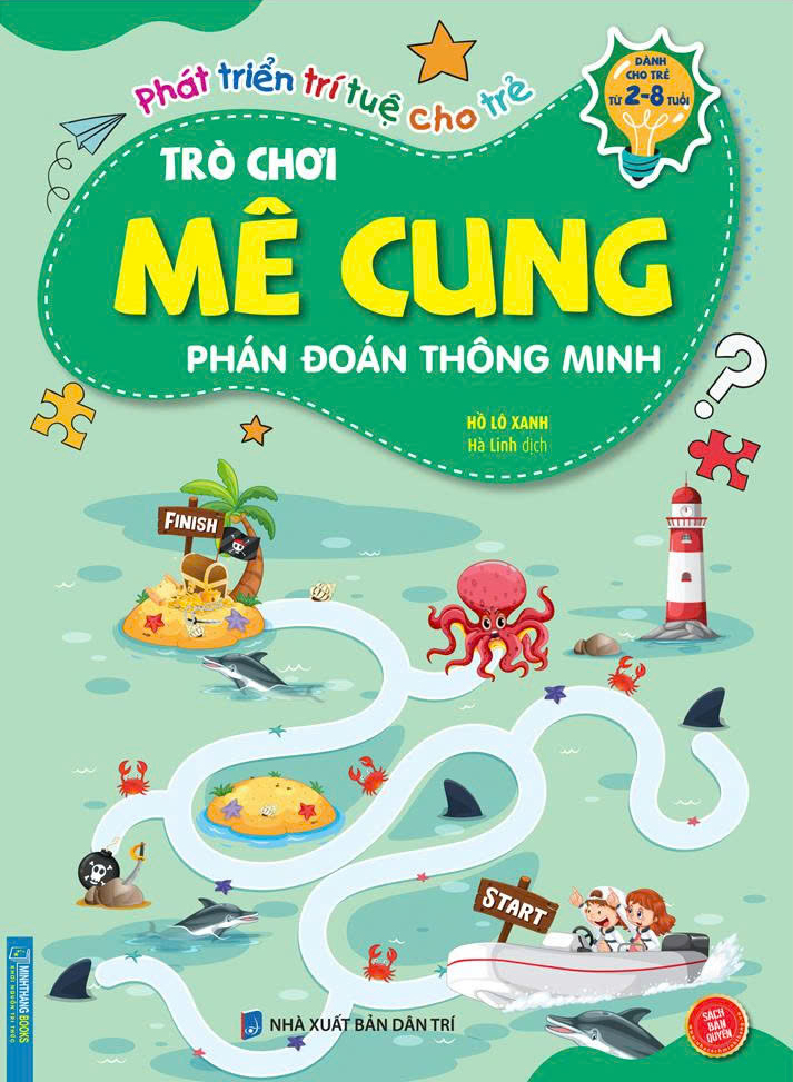 Phát Triển Trí Tuệ Cho Trẻ - Trò Chơi Mê Cung - Phán Đoán Thông Minh - Dành Cho Trẻ Từ 2-8 Tuổi (Tái Bản 2026) - Ảnh 2