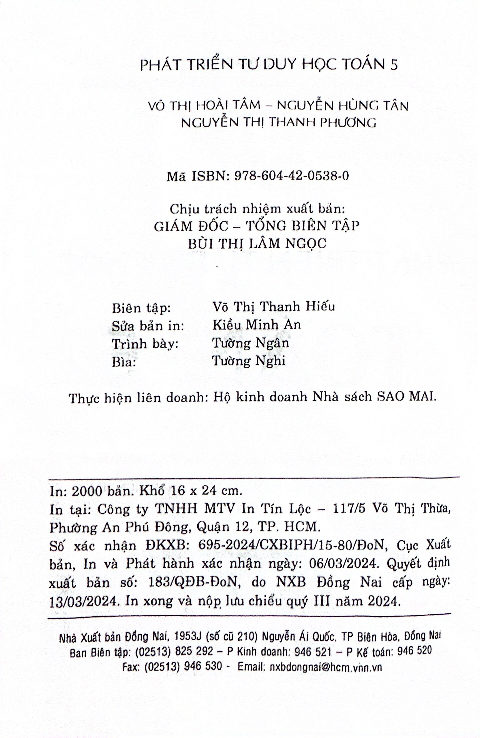 phát triển tư duy học toán 5 (theo chương trình gdpt mới) - Ảnh 7